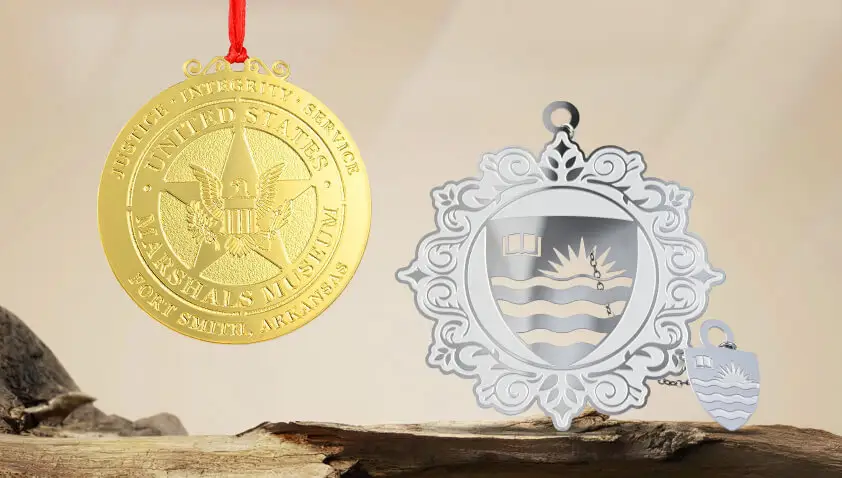 Custom Metal Ornaments